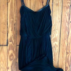 Under.ligne Modal Dress with Leather Straps